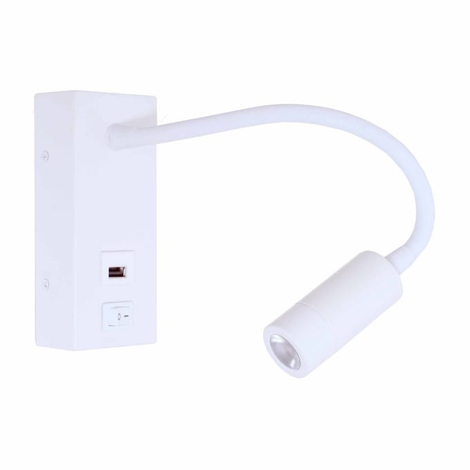 Artdelight Wandlamp Easy LED Wit