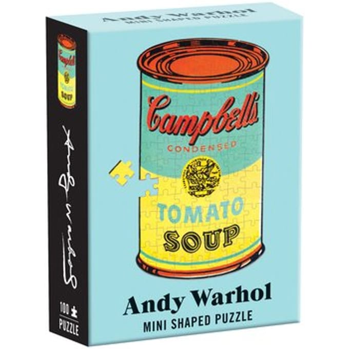 Andy Warhol Mini Shaped Puzzle Campbell's Soup - Galison