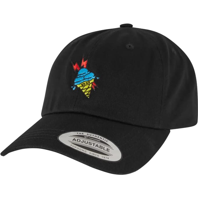 Merchcode - Gucci Mane Ice Cream Brrr Dad Verstelbare pet - Zwart