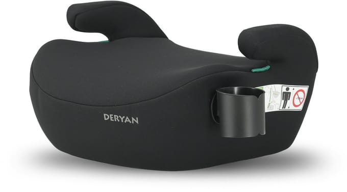 Deryan Cody Basic I-Size Autostoel Zitverhoger - 22-36 kg - Zwart