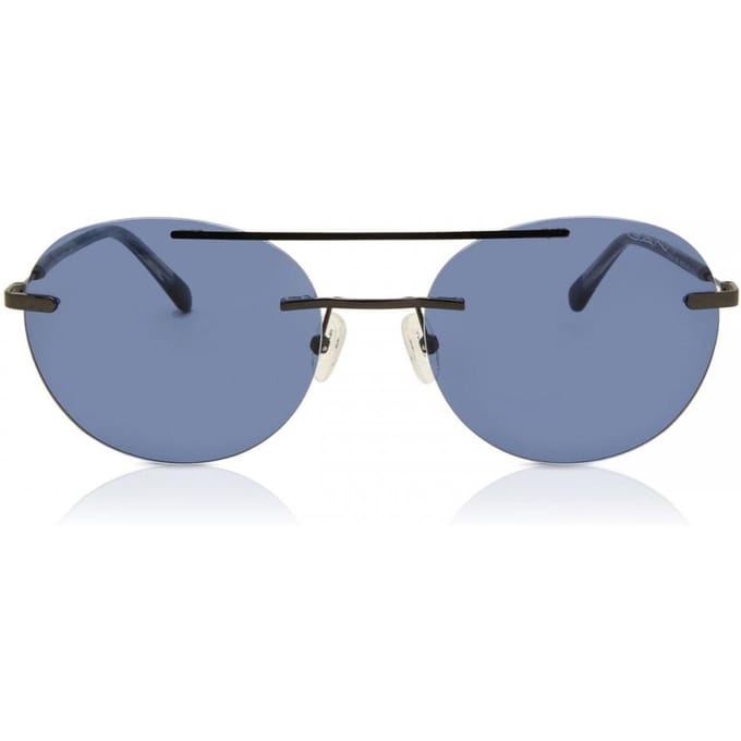 Gant Ga7184 08v Heren Zonnebril Gunmetal Grey/58 white