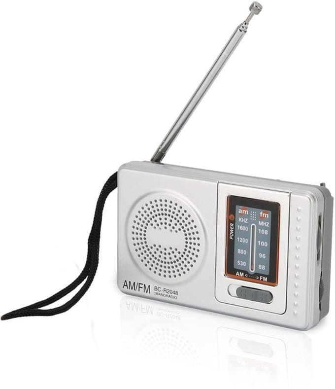 Allecto - Transistorradio - Mini-radio - Draagbare Weerradio