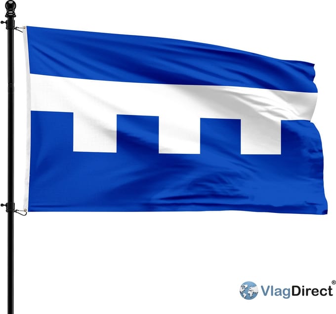 Gemeente Rendeux vlag - 90 x 150 cm.