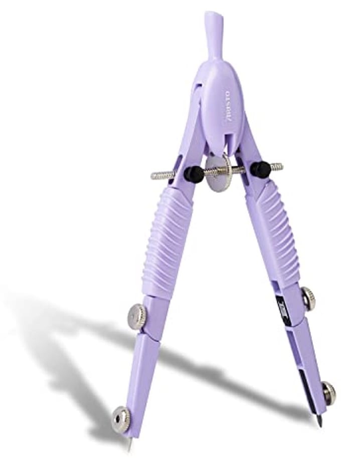 Topline Mat Series snelverstelpasser - Cirkel tot 370 mm Diameter - Lavendel