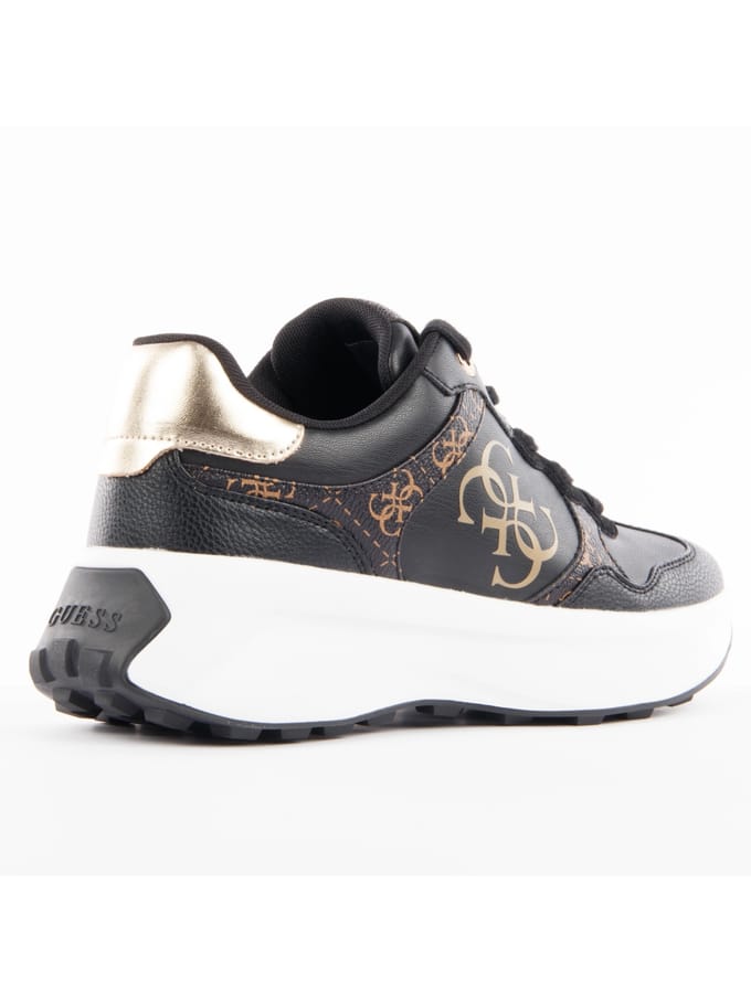 Guess Luckei Sneakers - Dames - Zwart - Maat 40