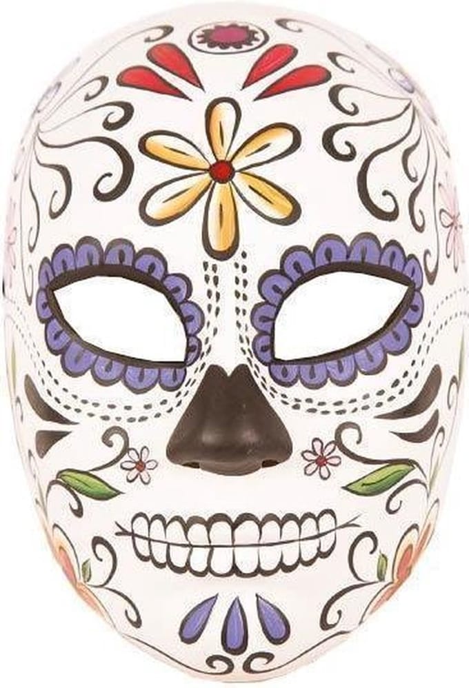 Day of dead masker vrouw
