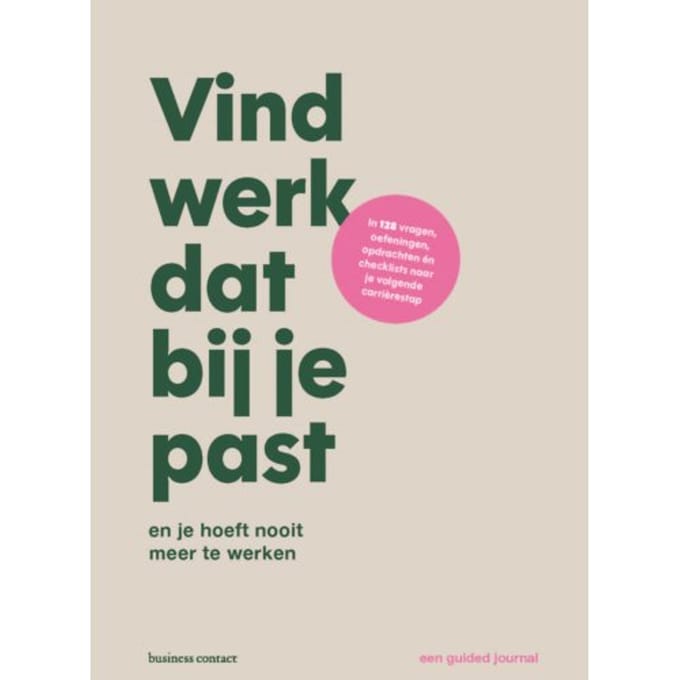 Vind Werk Dat Bij Je Past - Elsbeth Boes
