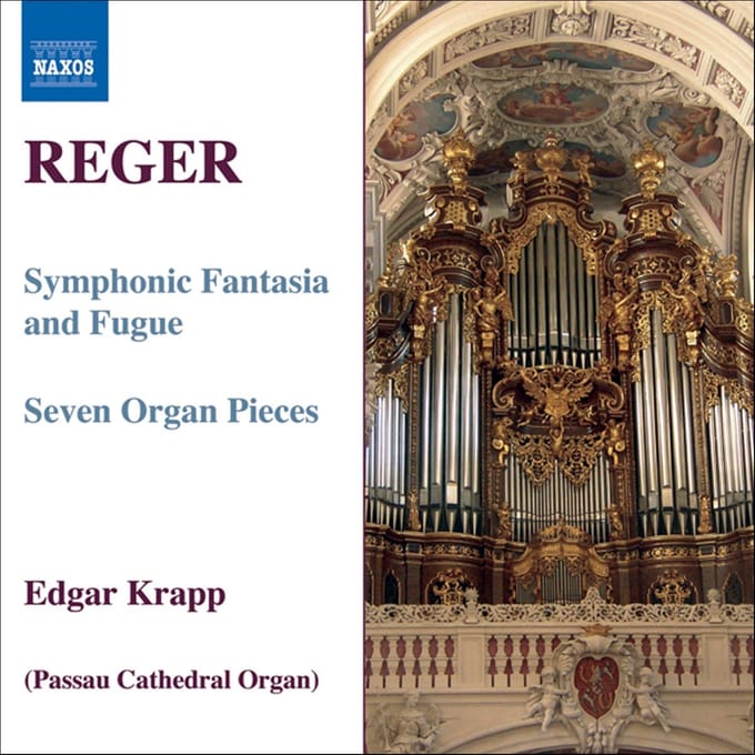 Edgar Krapp - Reger: Symphonischer Fantasie Und Fugue (CD)