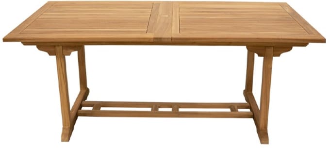 Uitschuifbare tuintafel 180cm