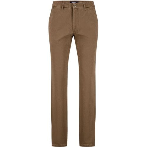 Gardeur Broek Bono 3D Two Tone Pattern Comfort Stretch Zand / male