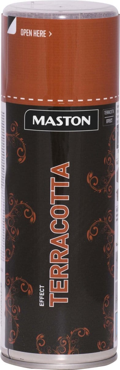 Maston Terracotta effect spuitverf - decoratieve spuitverf - 400 ml - spuitbus verf