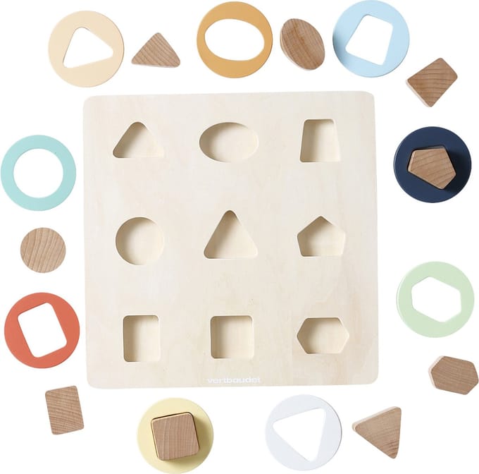 Vertbaudet 2-in-1 vormpuzzel van FSC®-hout
