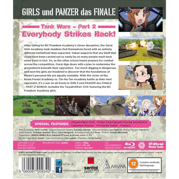 Anime - Girls Und Panzer: Das Finale 2