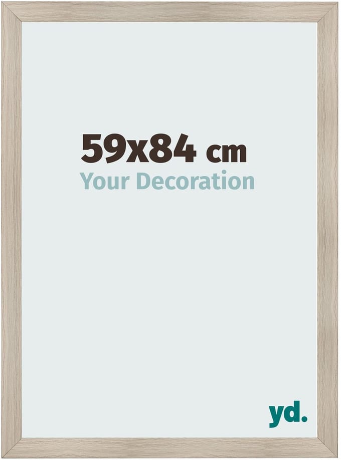 Your Decoration - Fotolijst 59x84 cm - MDF - Eiken Licht - Pisa