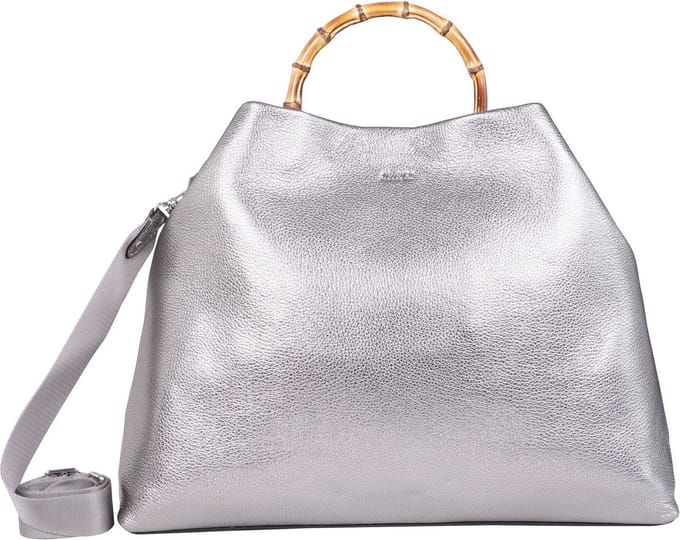 JOOP! Schoudertas Splendere Saba Shopper Gun Zilverkleurig