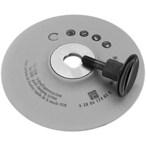 Fijn Elastische Slijpschotel met Spaneenheid Ø 180 mm - 63806174028