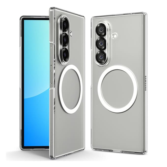 MagSafe hoesje voor Samsung Galaxy Z Fold7 F966, Spigen, Air Skin, Transparant ACS09545
