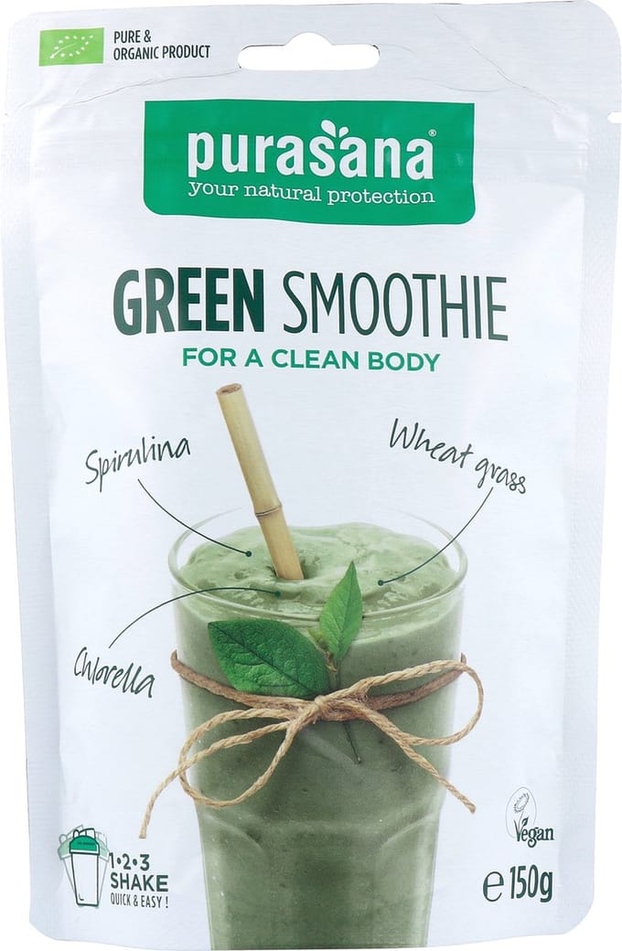 Purasana - Green Super Smoothie Vegan Bio - 150 g