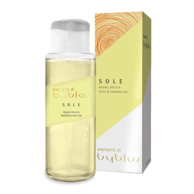 Byblos, Sole, Nettoyant, Gel Douche, Pour Tous Types de Peau, 400 ml