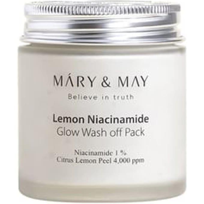 Mary&May - Pack de masques lavables au niacinamide et au citron beige