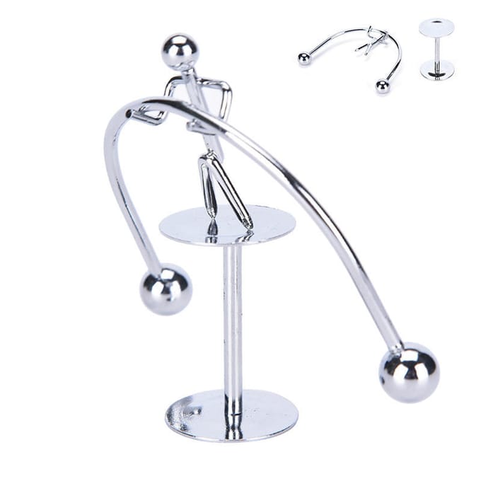 Gewichtheffer Kinetische gadget Speelgoed Perpetual Motion Bureau Cadeau Kantoordecoratie