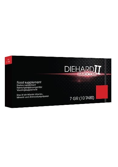 Die Hard II Hardcore Erectiepillen - 10 stuks