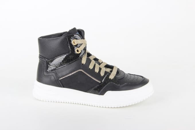 Twins 322701-689W5 meisjes veterboots maat 32 zwart