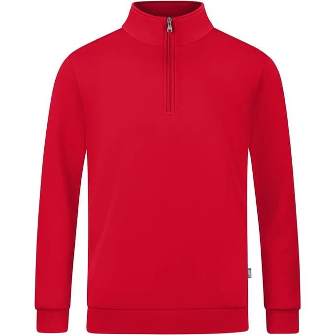 Jako Organic Ziptop Heren - Rood | Maat: S