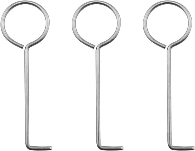 Afvoer Haken - Drain Tool - Douche Reinigen - 3.5 Inch Lengte - 90 mm
