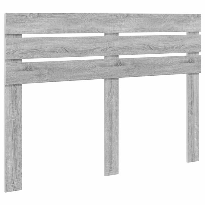 vidaXL Hoofdbord Grijs Sonoma Bewerkt hout