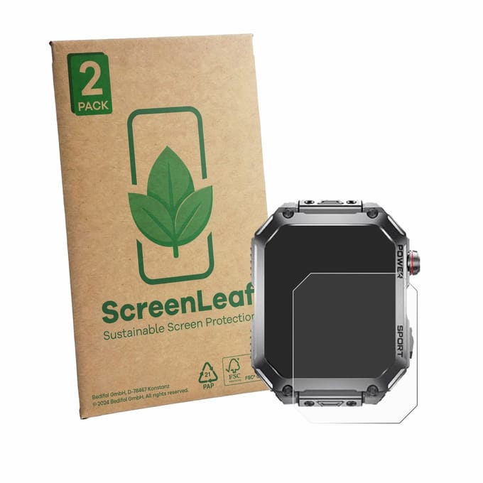 2 Stuks Screenprotector voor Benyar Smart EF2 PRO-D - Hoogwaardige Beschermfolie transparant