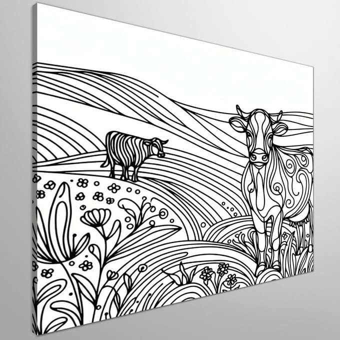 Kunstprint | Wanddecoratie | Canvas | 100 × 100 cm