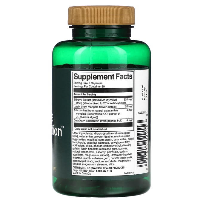 Eyesalive Vision Nutrition, 120 Capsules