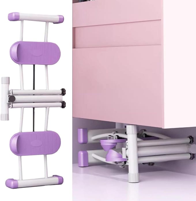 Compacte Fitness Beenmachine - Opvouwbaar Trainingsapparaat - Thuis Cardio Training - Ruimtebesparend Ontwerp - Niet Gespecificeerd - Niet Gespecificeerd