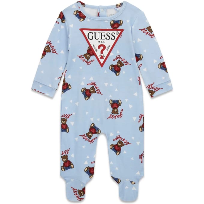 Baby meisje romper Guess Interlock Overall