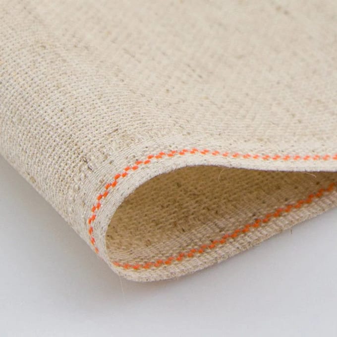 Aida 16ct Rustic Zweigart Fabric Handmade Canvas Cross Stitch Fabric 100% Cotton (50x50cm)