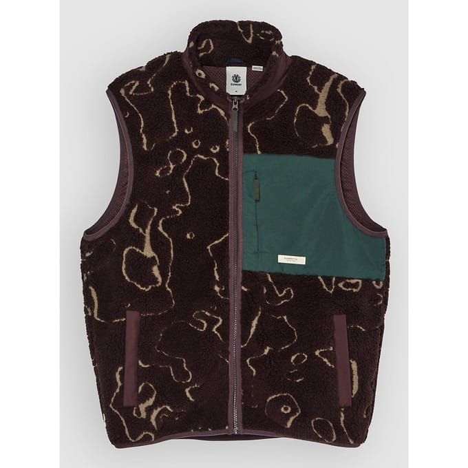 Element Lake Sherpa Bodywarmer bruin