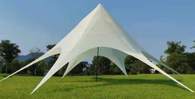 CLP XL Stertent 10 Meter - Tuintent creme