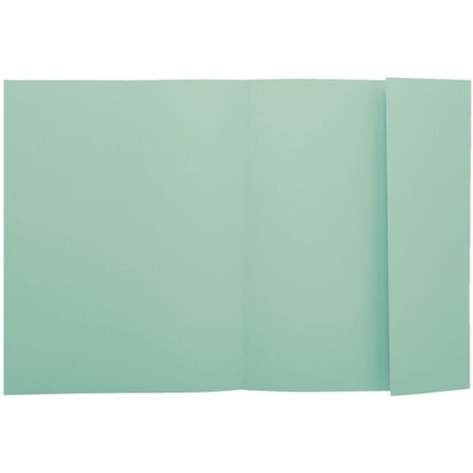 Exacompta SUPER 210 - Pak van 50 dossiermappen met 1 klep - 24x32cm - Lichtgroen - 339004E