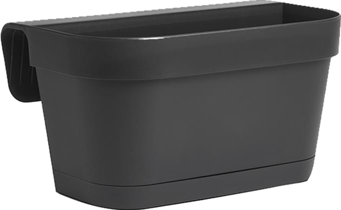 Elezza bSmart Balkonbak L36 x B16 x H19 cm - Antraciet
