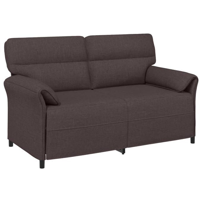 vidaXL - Bank - 100% - polyester - metalen - frame - MDF, - Multiplex