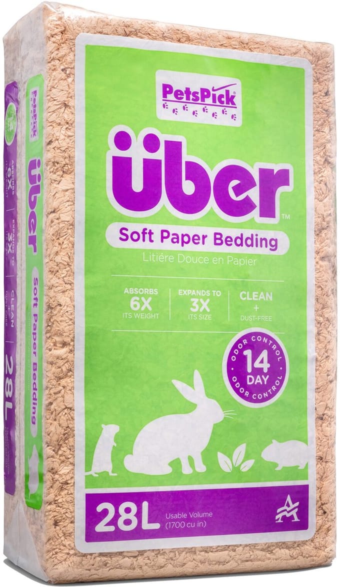 Uber Paper Bedding Natural - 56 Liter
