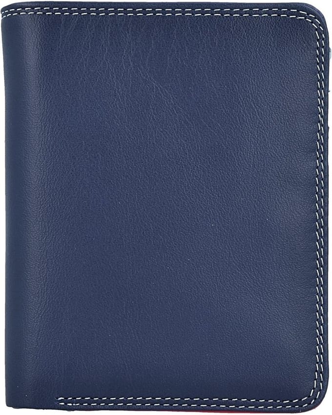 Mywalit Medium Portemonnee Leren Portemonnee 11 cm - Dames - Staand formaat - royal
