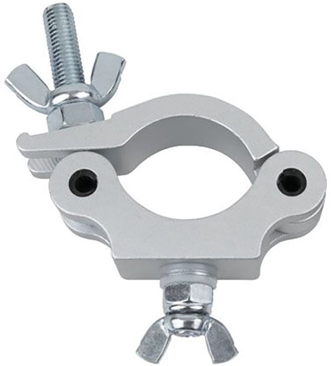 Showtec Half Coupler 300 kg 50 mm TÜV gecertificeerd zilver