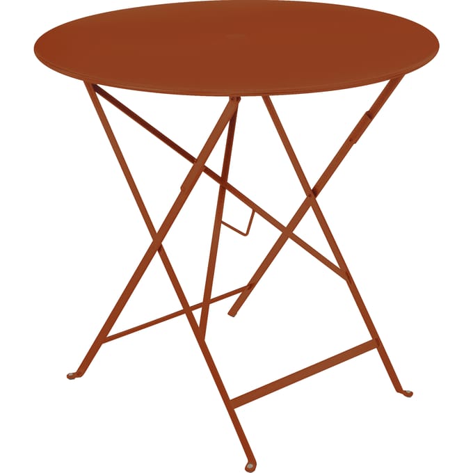 Fermob BISTRO klaptafel rond - E2 gekonfijte sinaasappel - Ø 77 cm