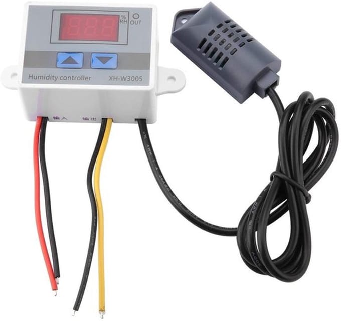 Allecto - Digitale Hygrometer - Temperatuur en Vochtigheidsensor