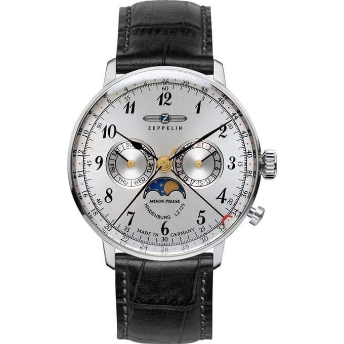 Zeppelin LZ 129 Hindenburg 7036-1 LZ 129 Hindenburg Mondphase Horloge