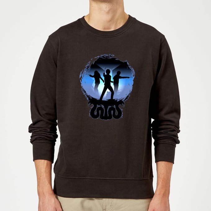 Harry Potter Silhouette Attack Trui - Zwart - S