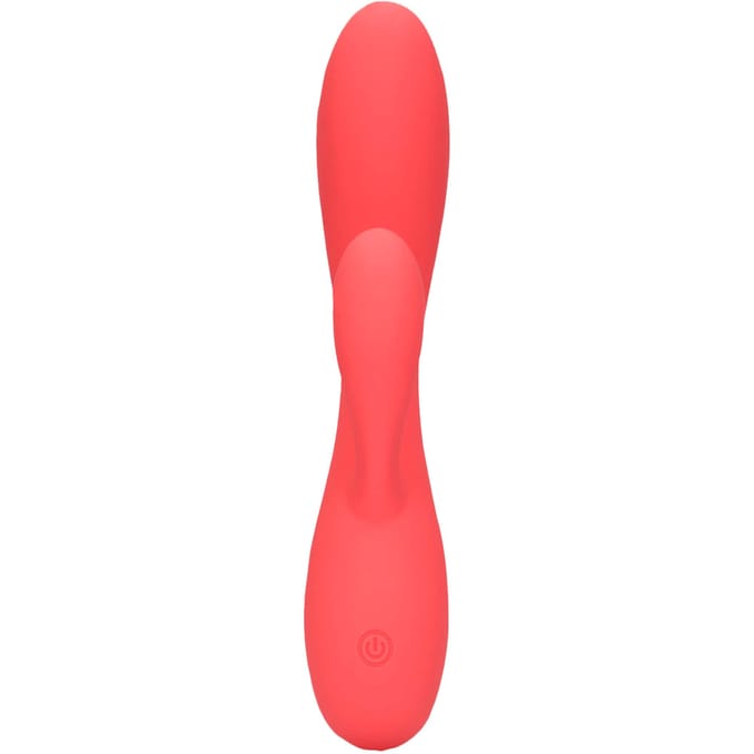 Loveline by Shots - Smooth Ultra Soft Silicone Rabbit Vibrator - Astro Dust