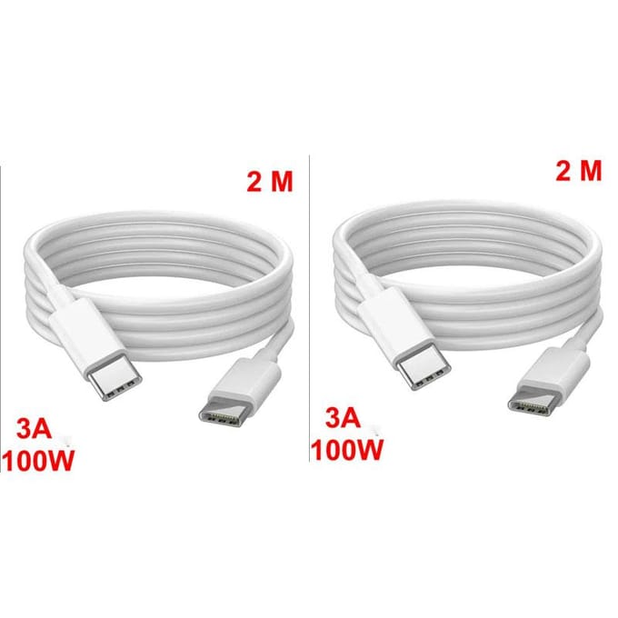 100W USB Type C naar USB C-kabel USB-C PD QC 4.0 snellaadkabel voor iPhone 15 Samsung Xiaomi Type-C USBC-kabel